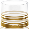 custom logo champagne flutes stemless champagne glasses set